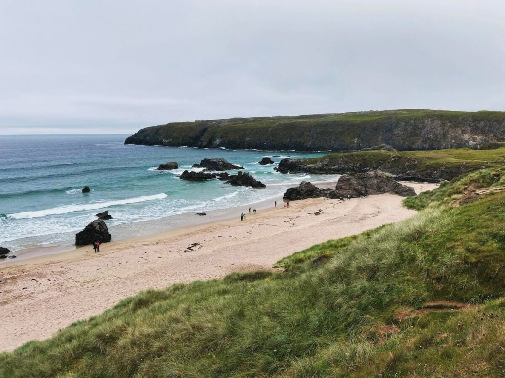 Wild camping in Durness